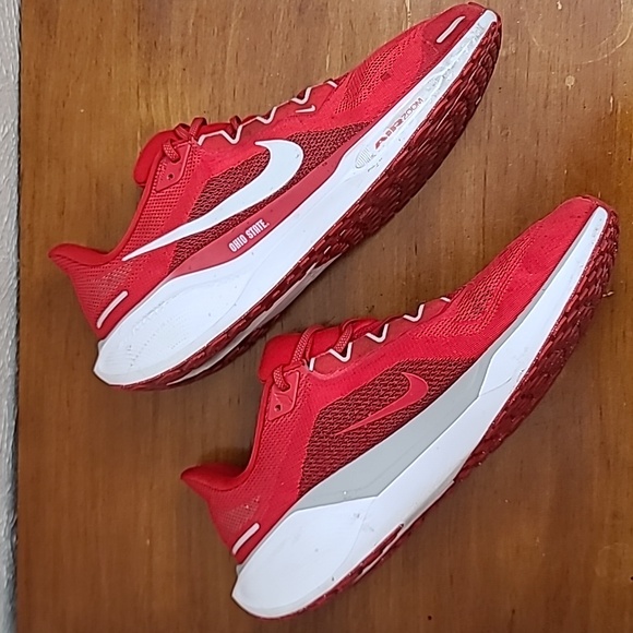 Nike Zoom React Pegasus 41 Ohio State OSU Mens Running Shoes FZ5135-600 Size 15 - Picture 12 of 16